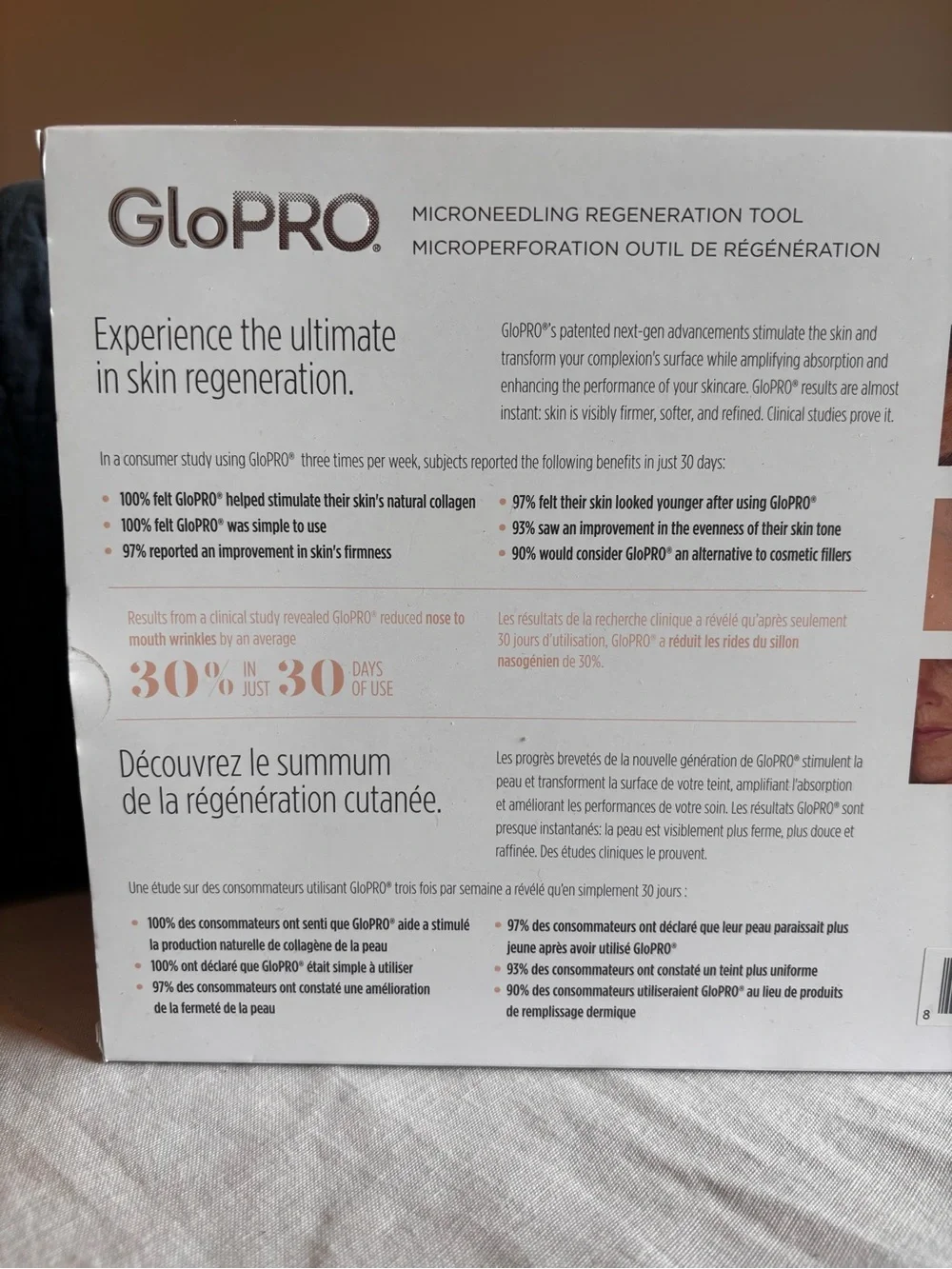BeautyBio GloPRO Microneedling Regeneration Tool BRAND NEW